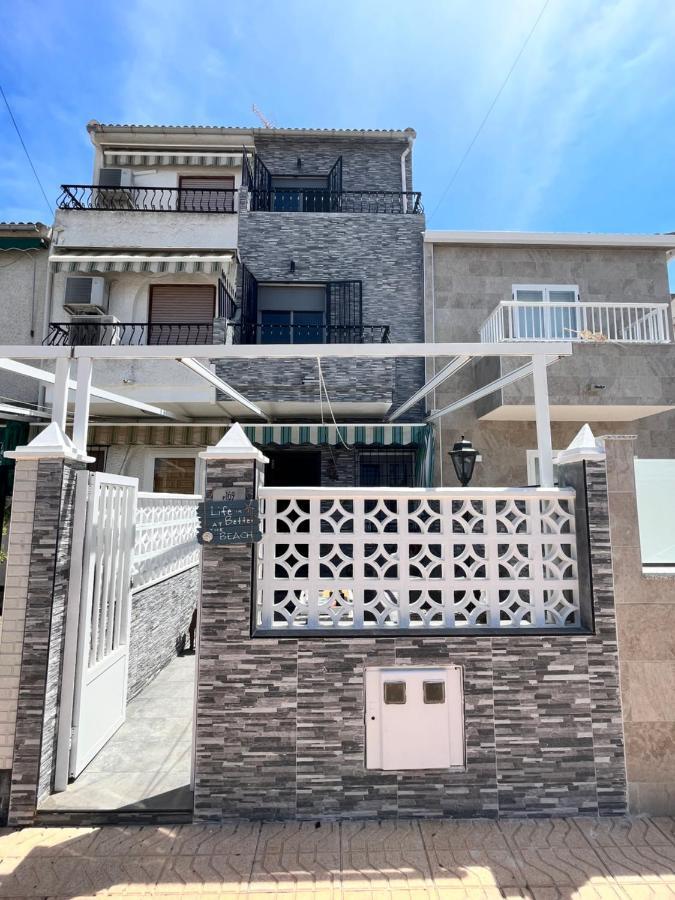 Prachtig Gemoderniseerde Woning Op 250 Meter Van Het Strand Santa Pola Exterior foto